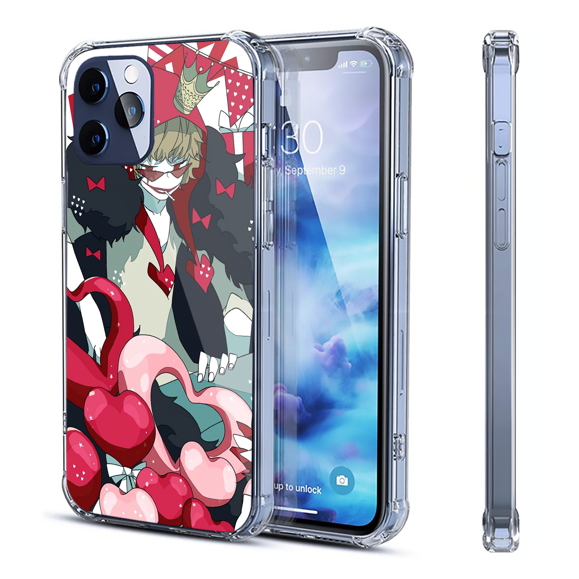 （画像用） ワンピース ONE PIECE 【iPhone 12シリーズ対応】透明スマホケース（クリアソフトケース）